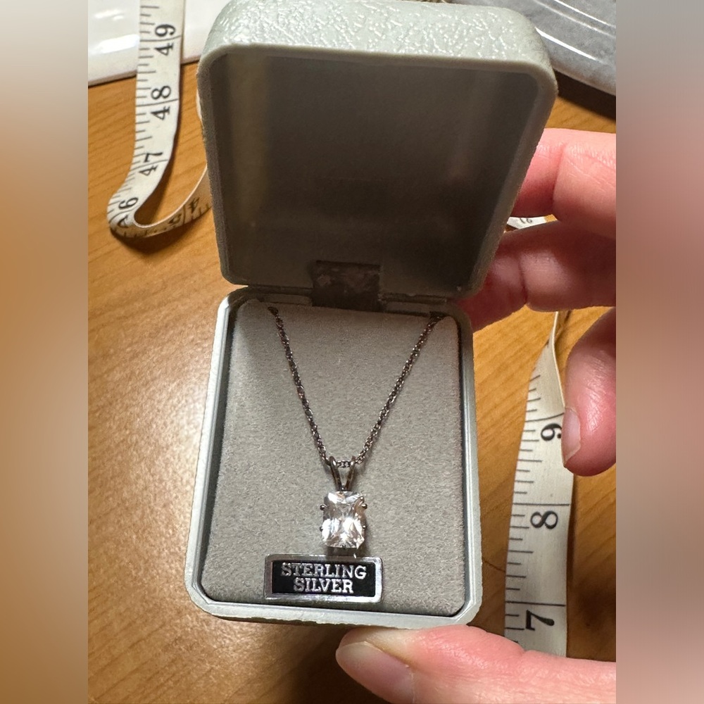 Sterling silver necklace